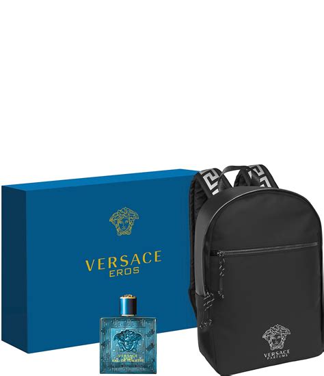 versace fragrance for him|versace men's perfume with backpack.